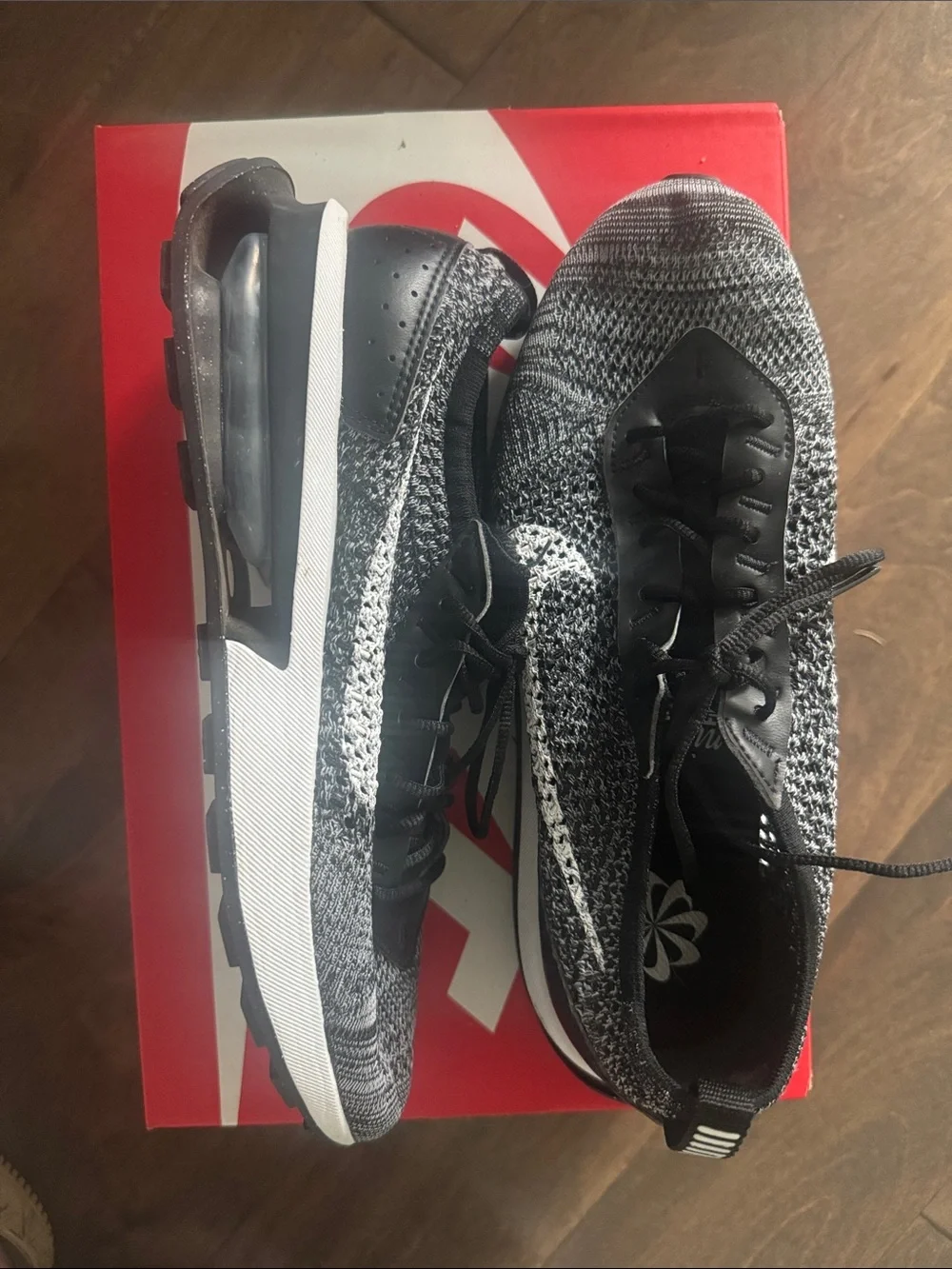 Nike Women’s Flyknit Sneakers - Black & White